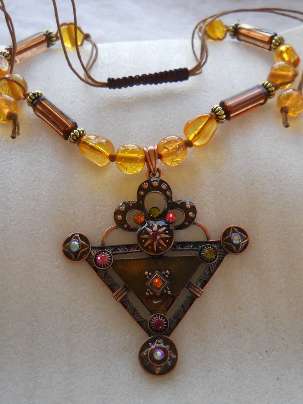 BOHO Statement Necklace   1030